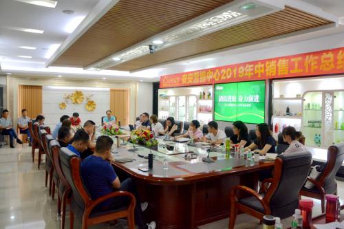 28圈官方网站国际?28圈官方网站28圈官方网站营销中心召开上半年销售总结会，市场销售与销售回款与上年同期相比实现双增长