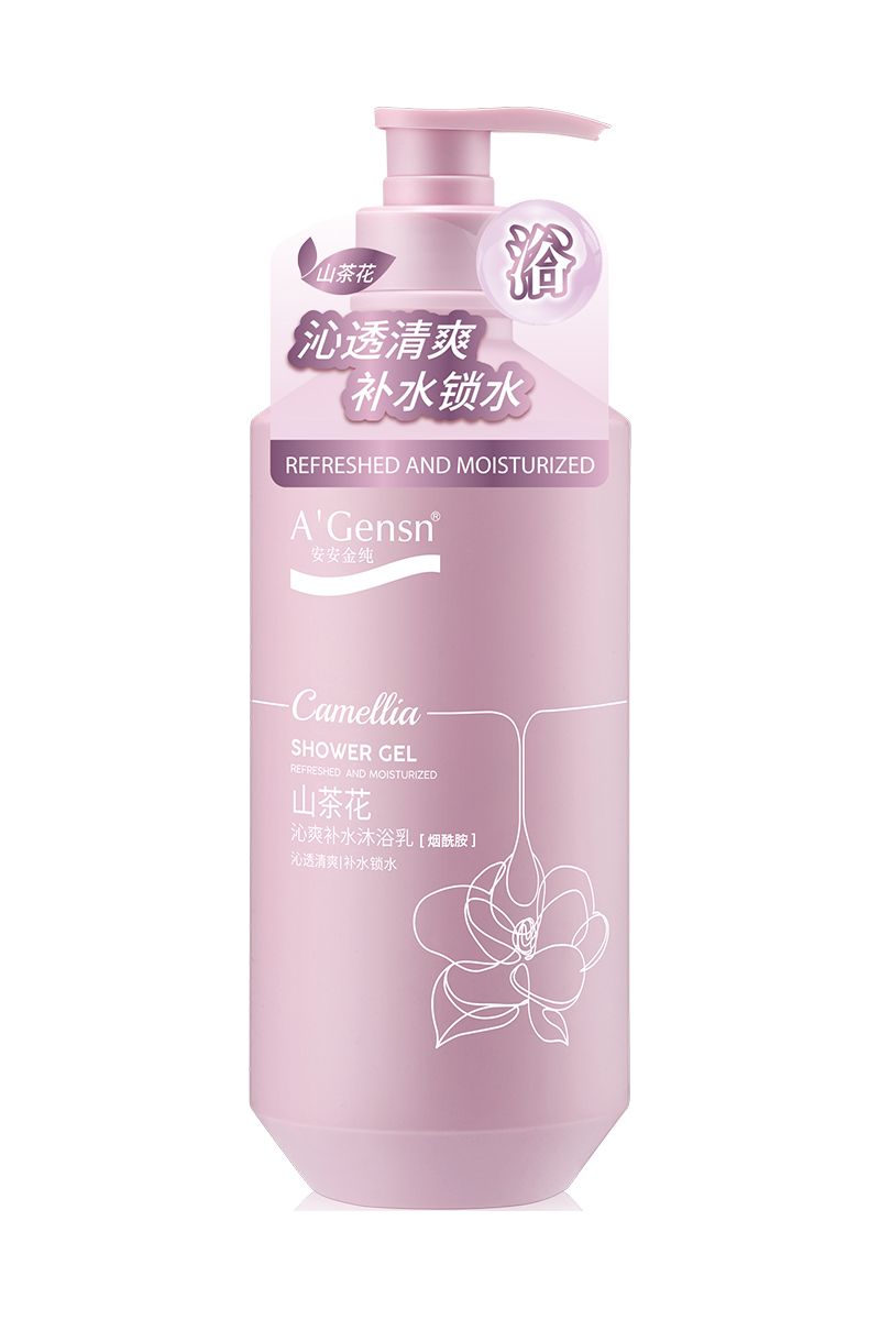 28圈官方网站金纯山茶花沁爽补水沐浴乳